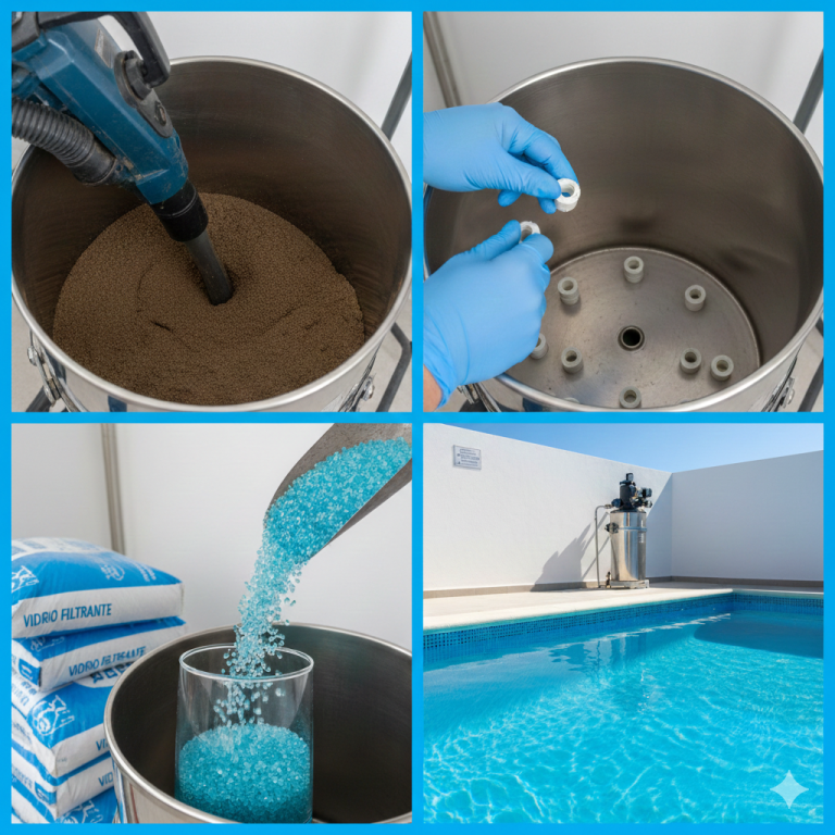 cambio arena filtro Madrid